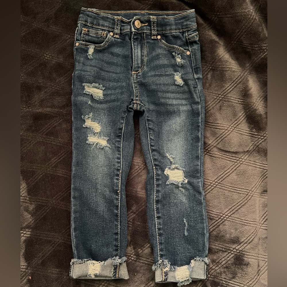 Wonder Nation distressed jeans 3T